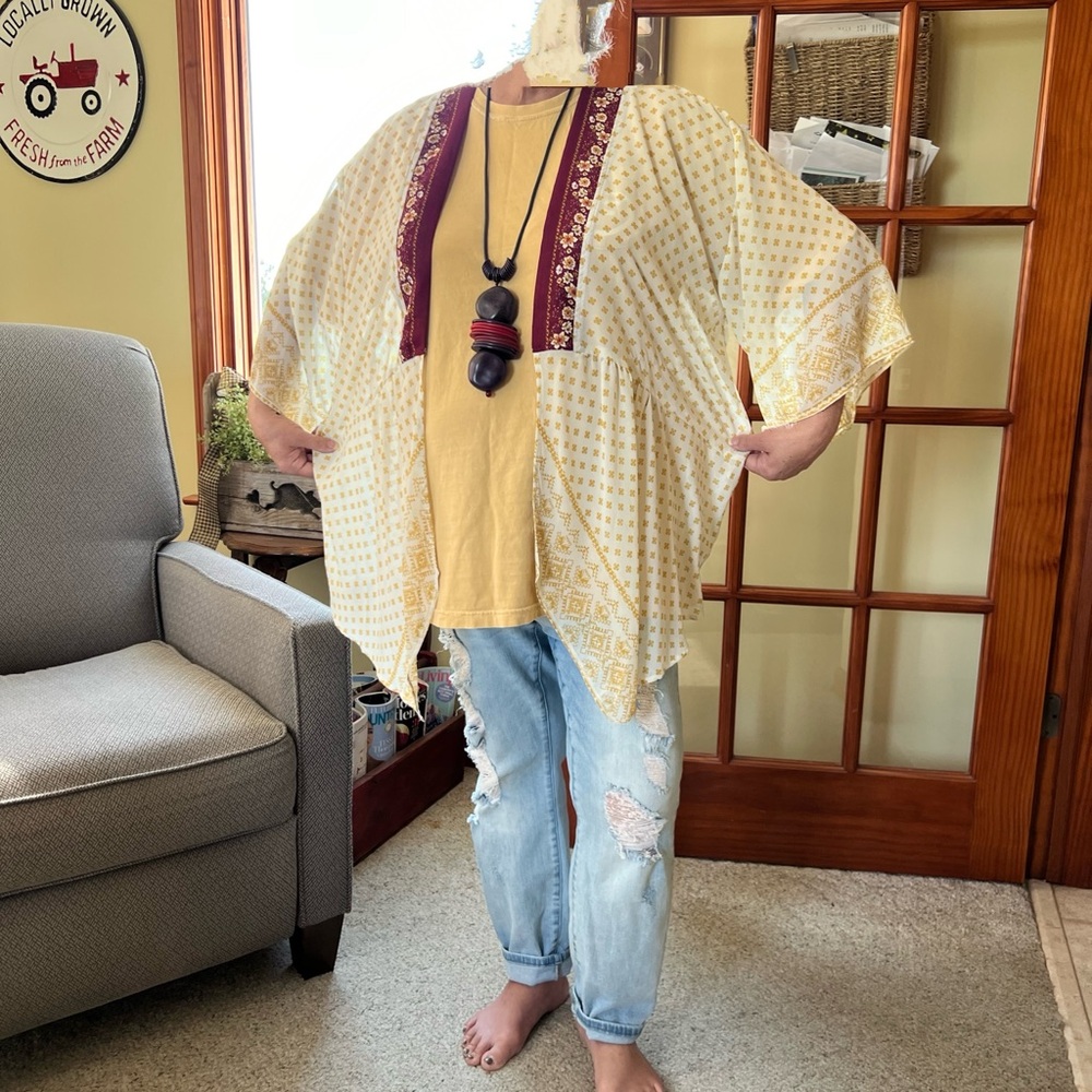 Kimono Bohemian Style. Nothing Else Included. Kim… - image 1